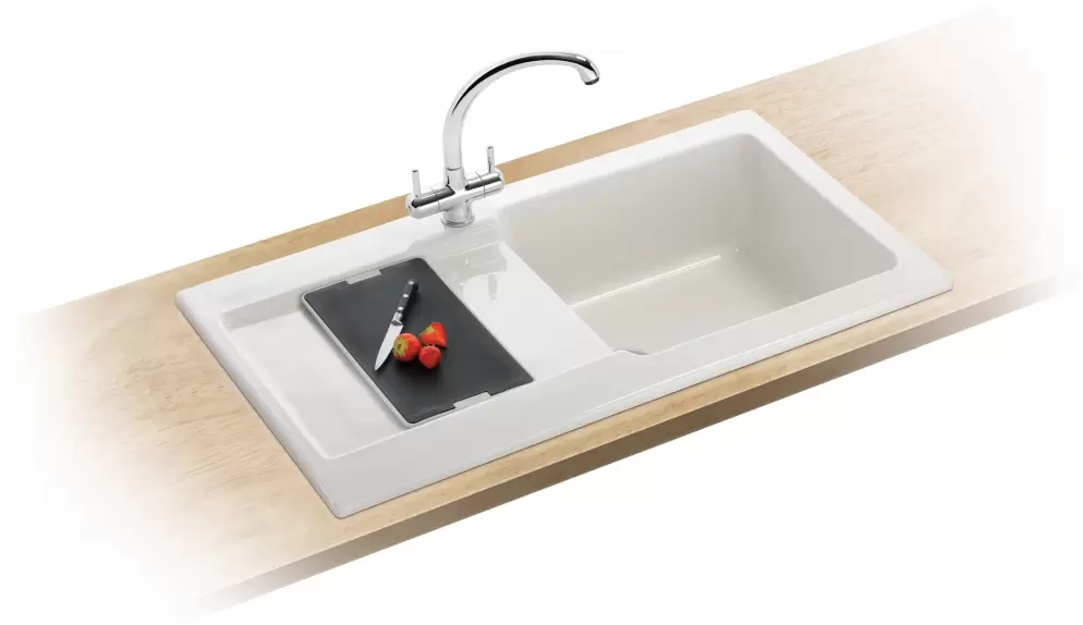 Кухонная мойка Franke Maris MRK 611-78 (полярный белый) фото