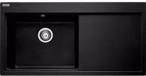 Кухонная мойка Franke Mythos MTG 611-100 (левая, оникс) фото