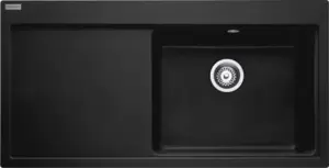 Кухонная мойка Franke Mythos MTG 611-100 (правая, оникс) фото