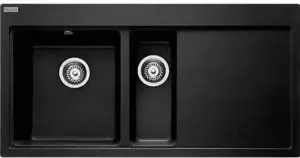 Кухонная мойка Franke Mythos MTG 651-100 (левая, оникс) фото