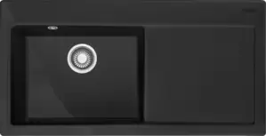 Кухонная мойка Franke Mythos MTK 611-100 (левая, оникс) фото