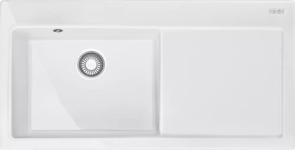 Franke Mythos MTK 611-100 (левая, полярный белый)