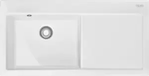 Кухонная мойка Franke Mythos MTK 611-100 (левая, полярный белый) фото