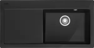 Кухонная мойка Franke Mythos MTK 611-100 (правая, оникс) фото