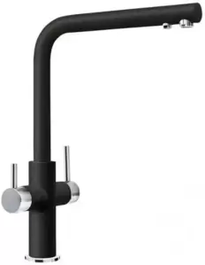 Смеситель Franke Neptune Clear Water (оникс/хром) фото