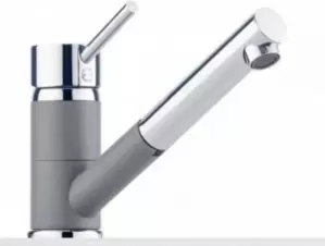 Смеситель Franke Sinta (с выдвижным шлангом, хром/серый) фото