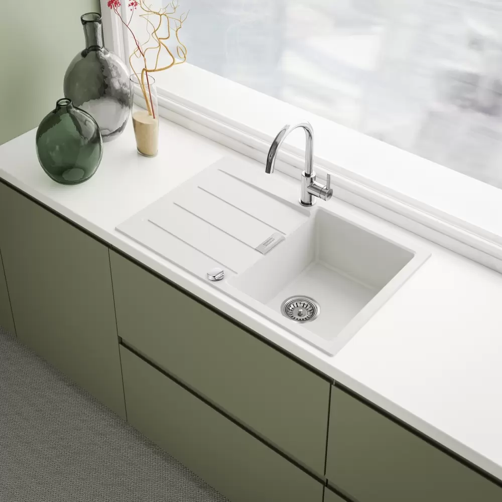 Кухонная мойка Franke Sirius 2.0 S2D 611-78 (полярный белый) фото