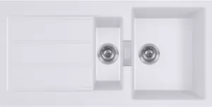 Кухонная мойка Franke Sirius 2.0 S2D 651-100 (полярный белый) фото