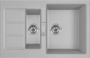 Кухонная мойка Franke Sirius 2.0 S2D 651-78 (каменный серый) фото
