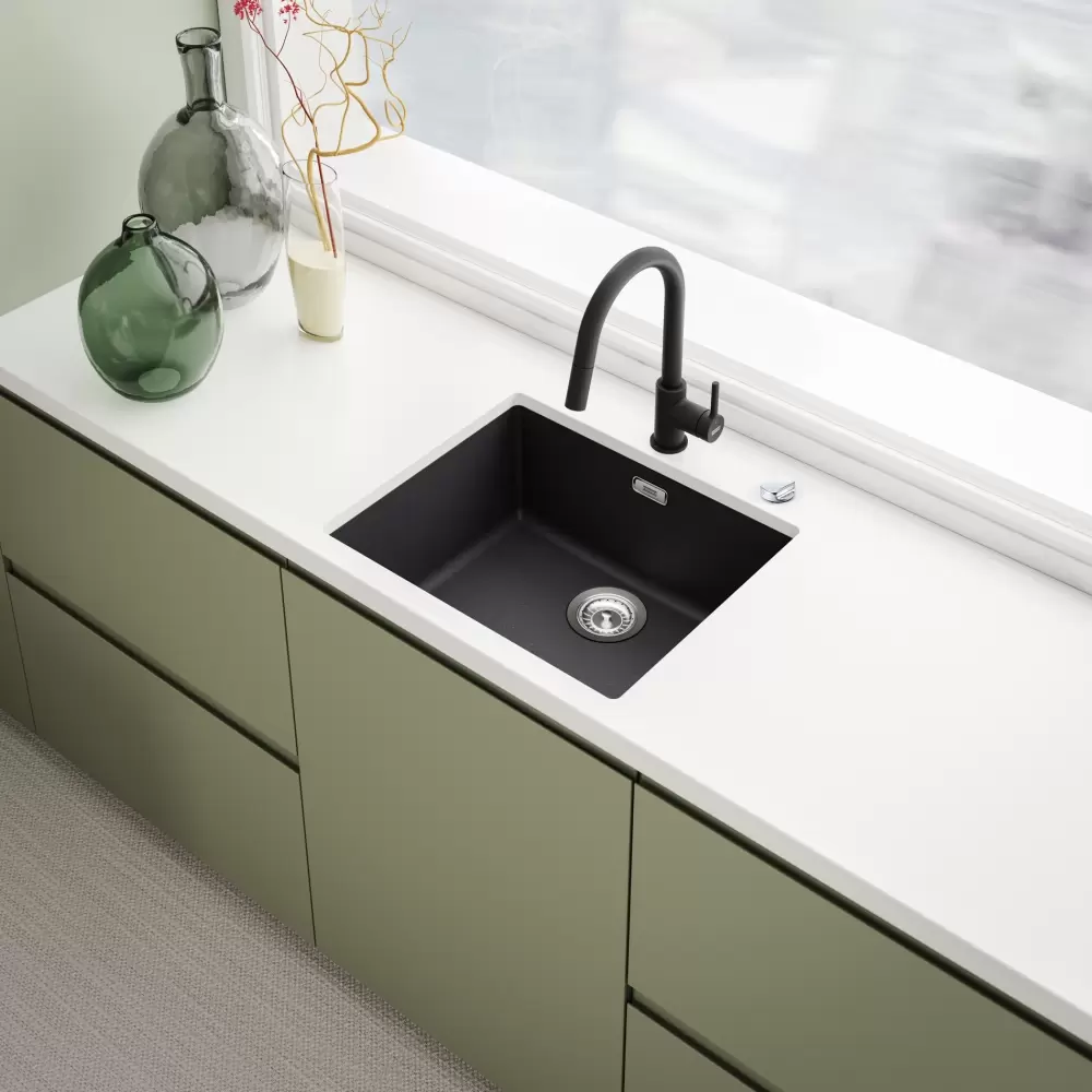 Кухонная мойка Franke Sirius SID 110-50 (черный карбон) фото