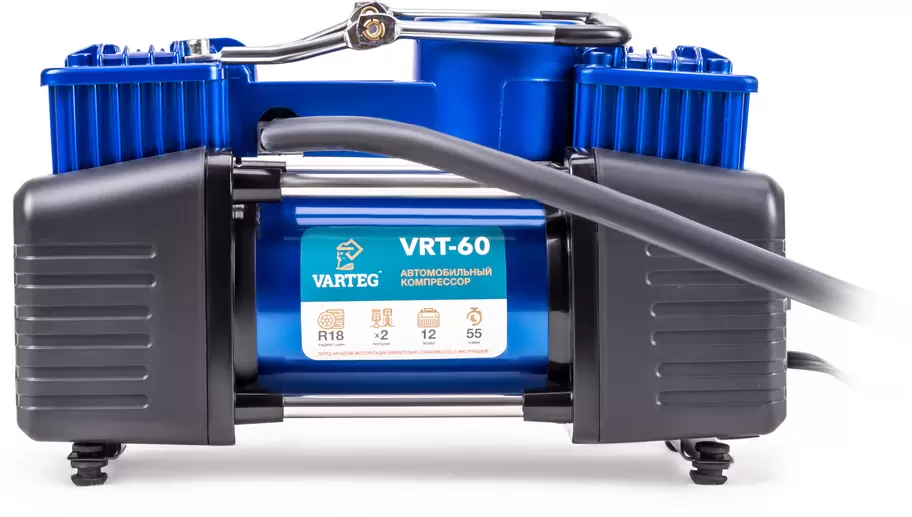 Компрессор автомобильный FoxWeld Varteg VRT 60 фото 3