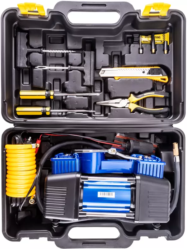 Компрессор автомобильный FoxWeld Varteg VRT 60 фото 6