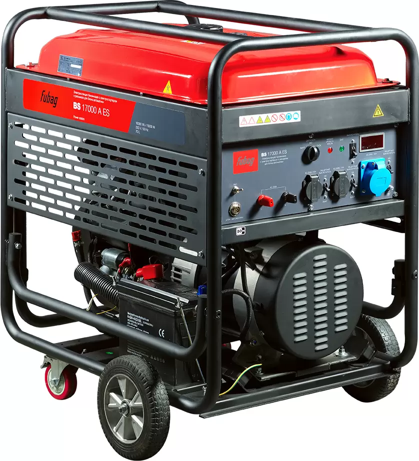 Бензиновый генератор Fubag BS 17000 A ES фото