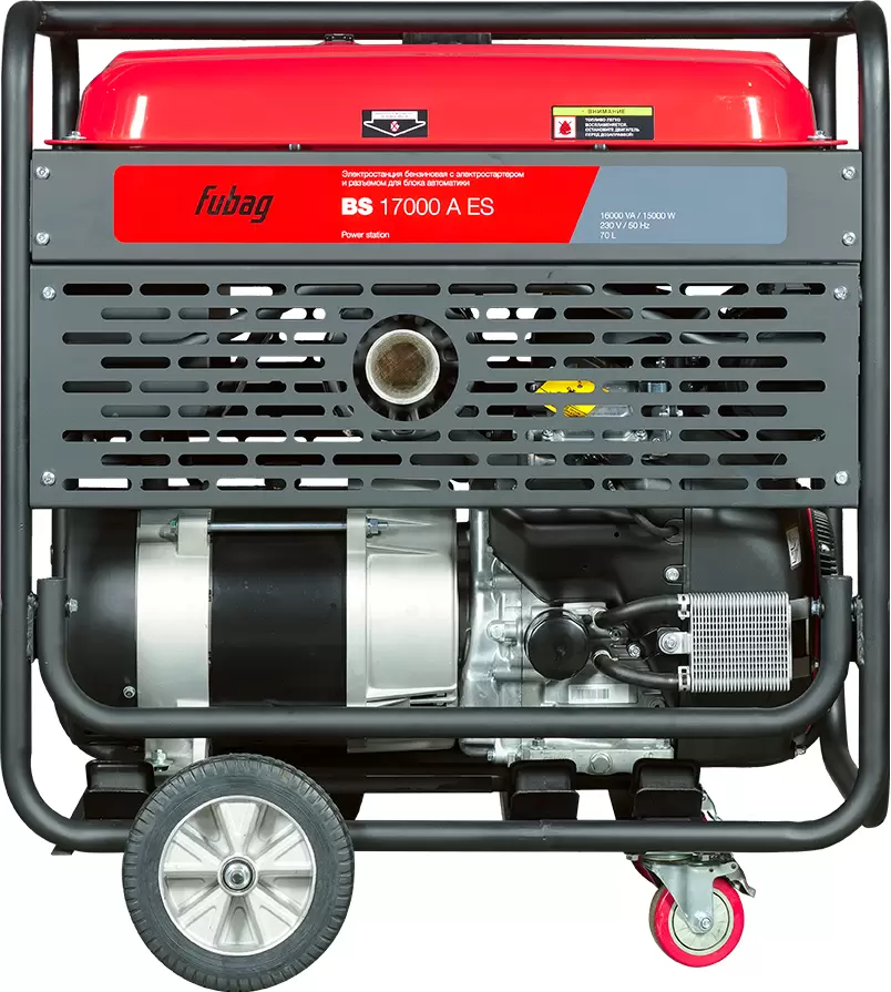 Бензиновый генератор Fubag BS 17000 A ES фото