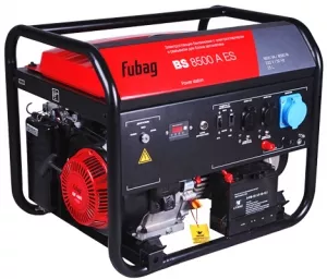 Бензиновый генератор Fubag BS 8500 A ES фото
