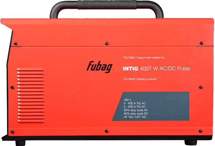 Сварочный инвертор Fubag Intig 400 T W AC/DC Pulse (31456.2) фото