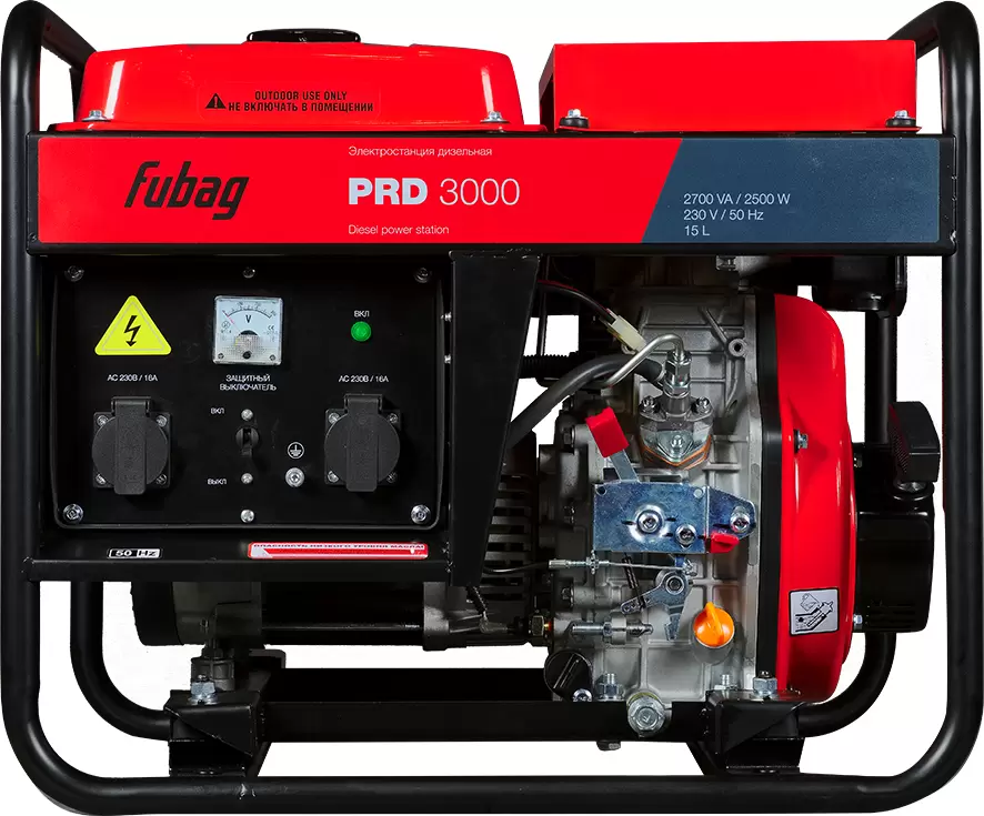 Дизельный генератор Fubag PRD 3000 фото 3