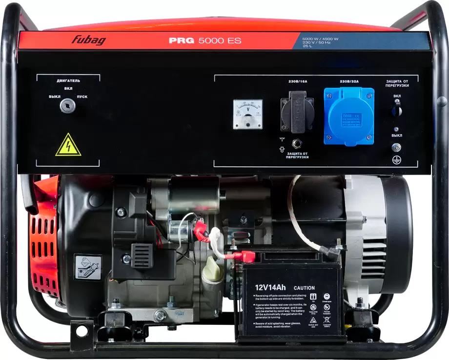 Бензиновый генератор Fubag PRG 5000 ES фото 4