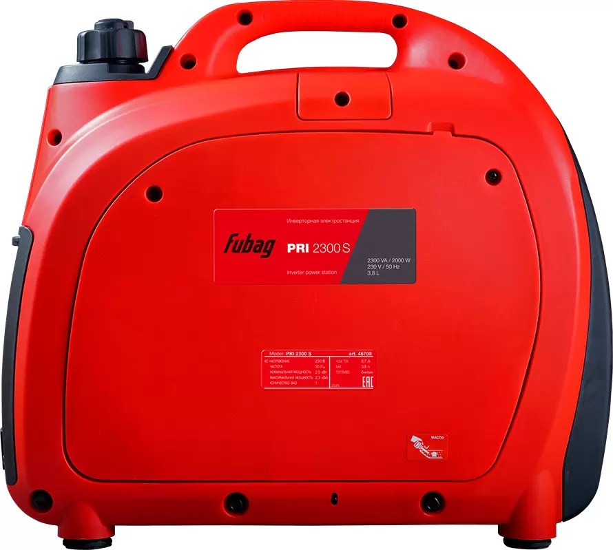 Бензиновый генератор Fubag PRI 2300 S фото 5