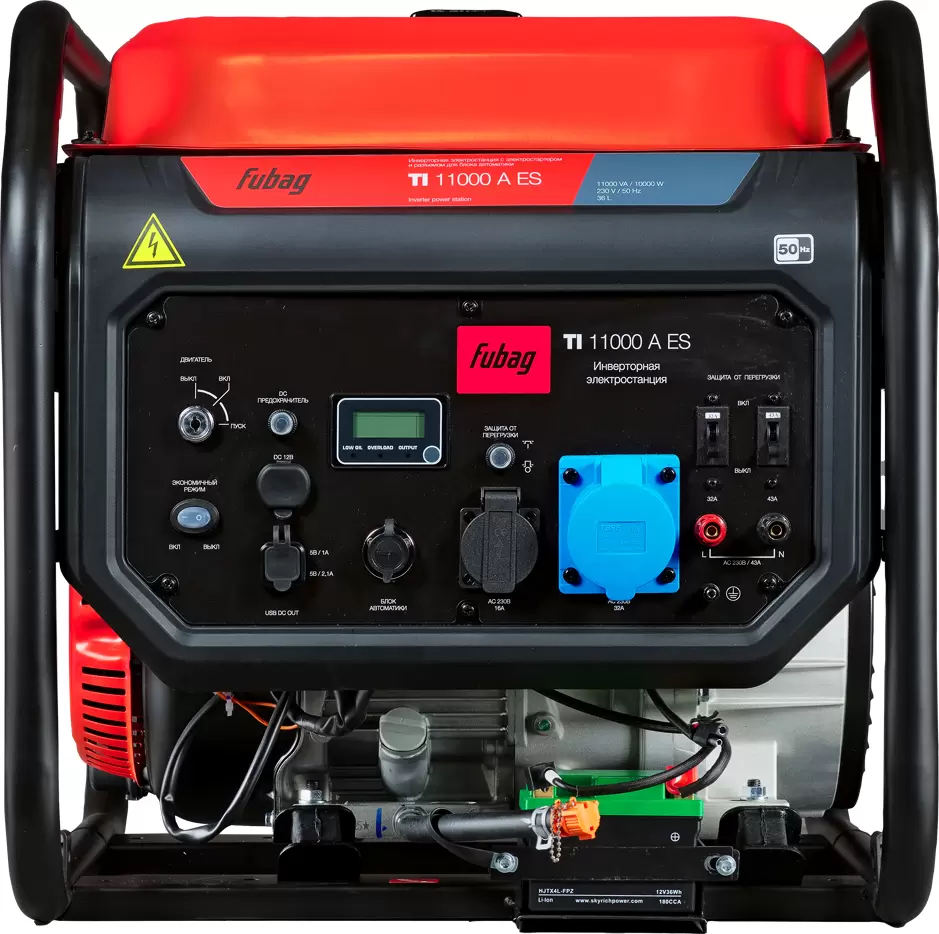 Бензиновый генератор Fubag TI 11000 A ES фото