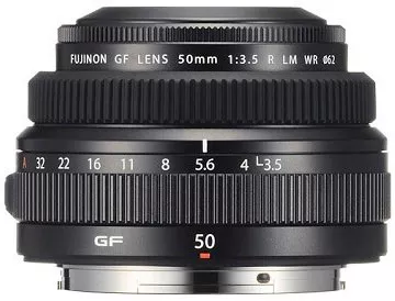 Объектив FujiFilm Fujinon GF50mm F3.5 R LM WR  фото