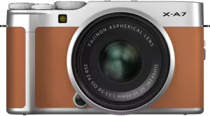Фотоаппарат Fujifilm X-A7 Kit 15-45mm Brown фото