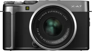 Фотоаппарат Fujifilm X-A7 Kit 15-45mm Dark Silver фото