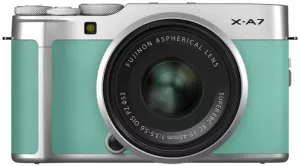 Фотоаппарат Fujifilm X-A7 Kit 15-45mm Navi Blue фото