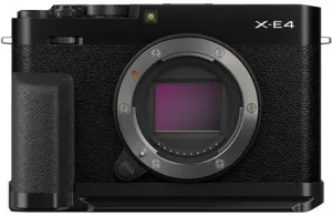 Фотоаппарат Fujifilm X-E4 ACC Kit Black (упор и доп. хват) фото