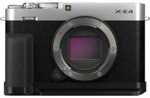 Фотоаппарат Fujifilm X-E4 ACC Kit Silver (упор и доп. хват) фото