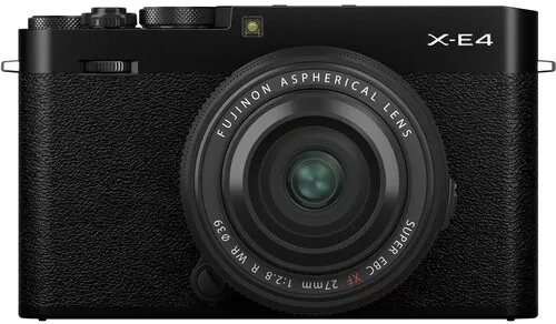 Фотоаппарат Fujifilm X-E4 Kit 27mm F2.8 WR R Black  фото