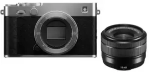 Фотоаппарат Fujifilm X-E5 kit 15-45mm f3.5-5.6 OIS PZ (серебристый)