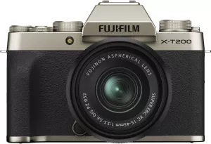 Фотоаппарат Fujifilm X-T200 Kit 15-45mm Gold фото