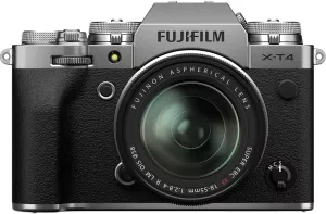 Фотоаппарат Fujifilm X-T4 Kit 18-55mm Silver фото