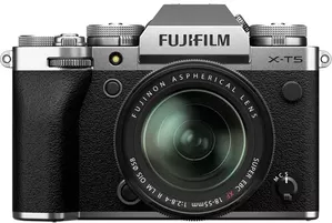 Фотоаппарат Fujifilm X-T5 Kit 18-55mm (серебристый) фото