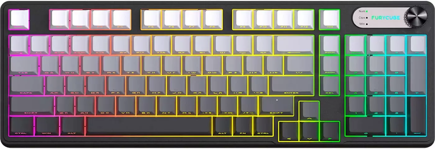 FURYCUBE IP98 (черный/серый градиент)