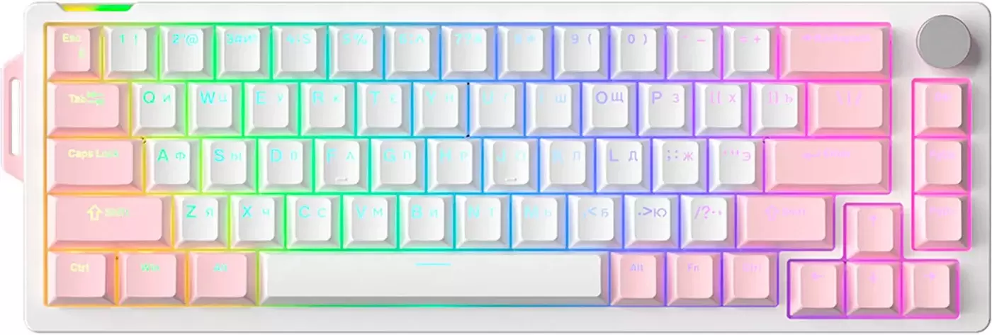 FURYCUBE V68 (белый/розовый)