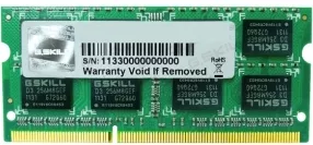 Модуль памяти G.Skill 4GB DDR3 SODIMM PC3-12800 F3-1600C9S-4GSL фото