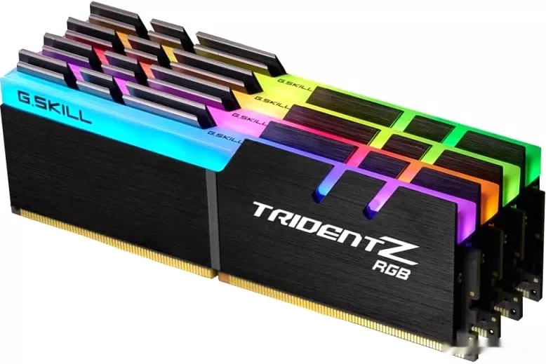 G.Skill Trident Z RGB 4x16GB DDR4 PC4-28800 F4-3600C18Q-64GTZR