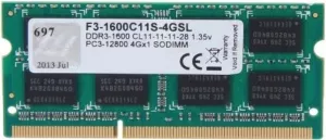 Модуль памяти G.Skill F3-1600C11S-4GSL DDR3 PC3-12800 4Gb фото