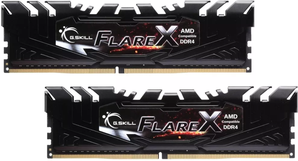 Модуль памяти G.Skill Flare X 2x16GB DDR4 PC4-25600 F4-3200C16D-32GFX фото