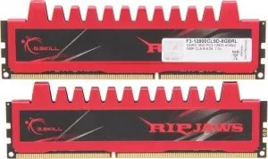 Комплект памяти G.Skill Ripjaws (F3-12800CL9D-8GBRL) DDR3 PC3-12800 2x4GB  фото
