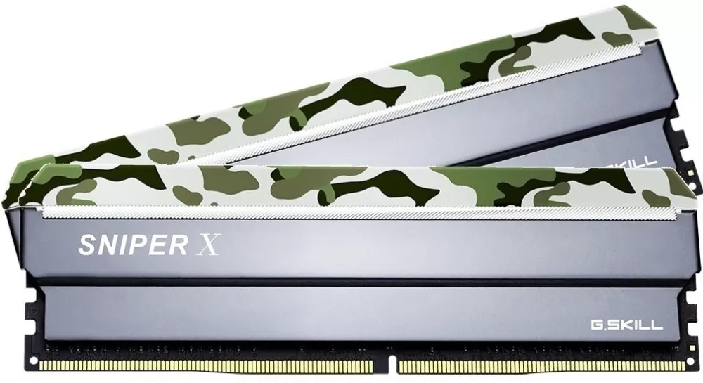 Модуль памяти G.Skill Sniper X 2x8GB DDR4 PS4-25600 F4-3200C16D-16GSXWB фото