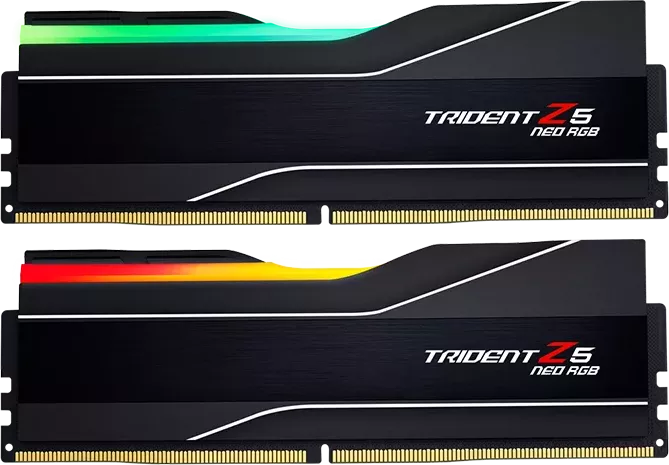 G.Skill Trident Z5 Neo RGB 2x32ГБ DDR5 6000МГц F5-6000J3238G32GX2-TZ5NR