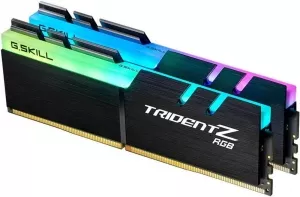 Оперативная память G.Skill Trident Z RGB 2x16GB DDR4 PC4-32000 F4-4000C16D-32GTZRA фото