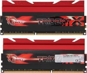 Комплект памяти G.Skill TridentX (F3-2400C10D-16GTX) DDR3 PC3-19200 2x8GB фото