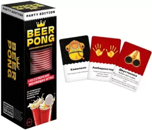 Настольная игра GaGa Games Beer Pong. Королевский бирпонг