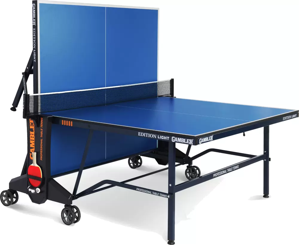 Теннисный стол Gambler Edition light Indoor GTS-3 (синий) фото