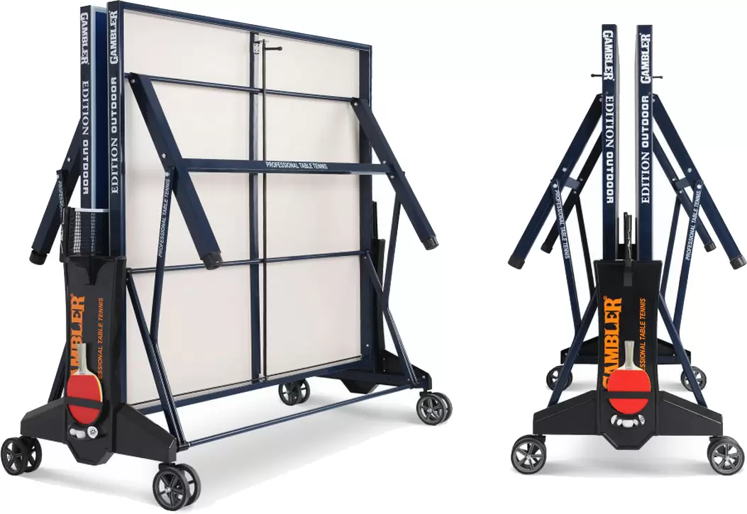 Теннисный стол Gambler Edition Outdoor GTS-4 (синий) фото