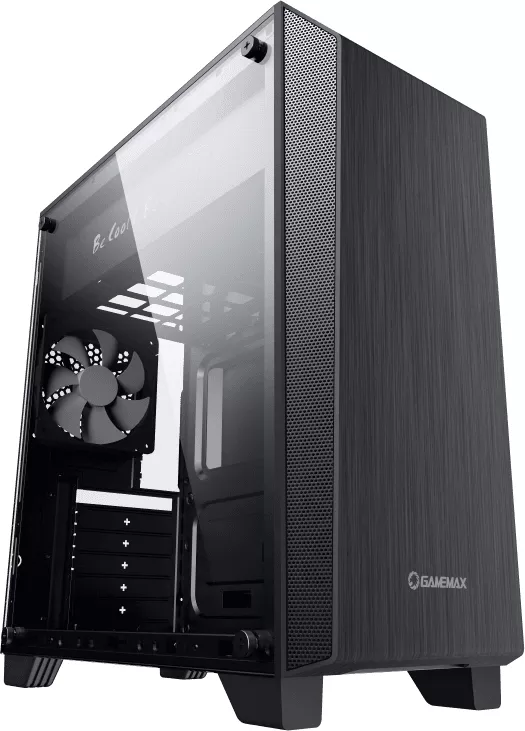 Корпус Miditower Gamemax REVOLT ATX без БП с окном — купить, цена и  характеристики, отзывы